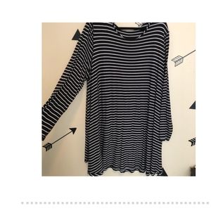 Falls Creek Striped Tunic/Dress